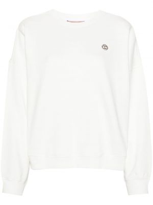 Sweatshirt aus baumwoll Twinset weiß