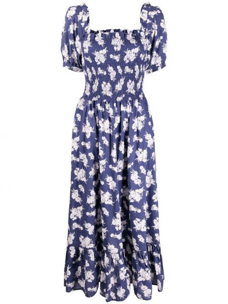 Макси рокля на цветя с принт Polo Ralph Lauren