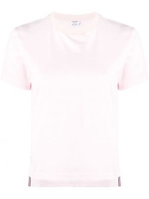 Camiseta manga corta Thom Browne rosa