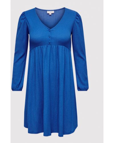 Šaty Only Carmakoma modré