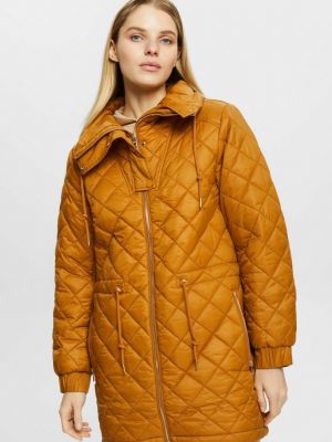 Зимнее пальто Esprit оранжевое