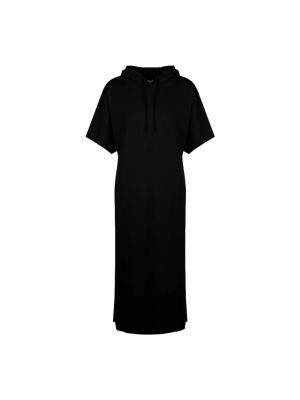 Sukienka midi z dżerseju Drykorn czarna