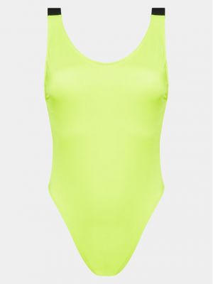 Jednodílné plavky Calvin Klein Swimwear zelené
