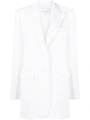 Плетени кожени кожени boyfriend Michael Kors Collection бяло
