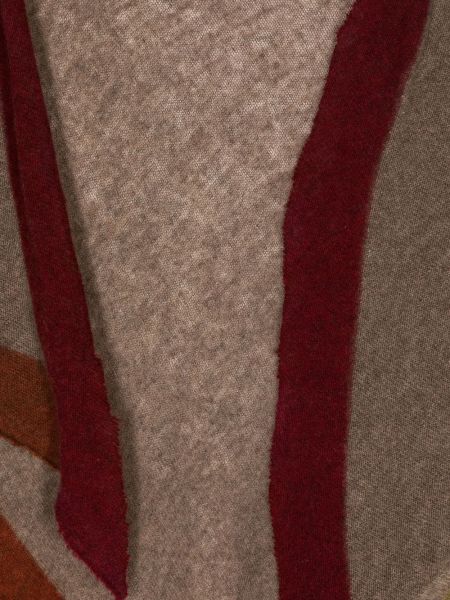 Foulard en tricot Faliero Sarti marron