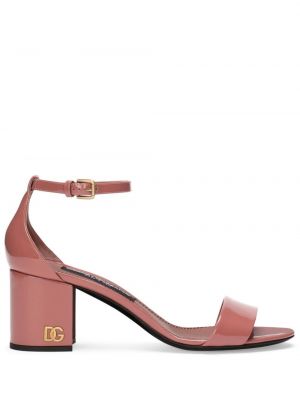 Leder sandale Dolce & Gabbana