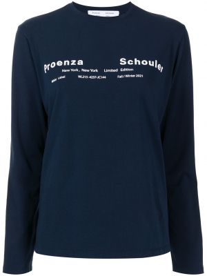 Camiseta de manga larga manga larga Proenza Schouler White Label