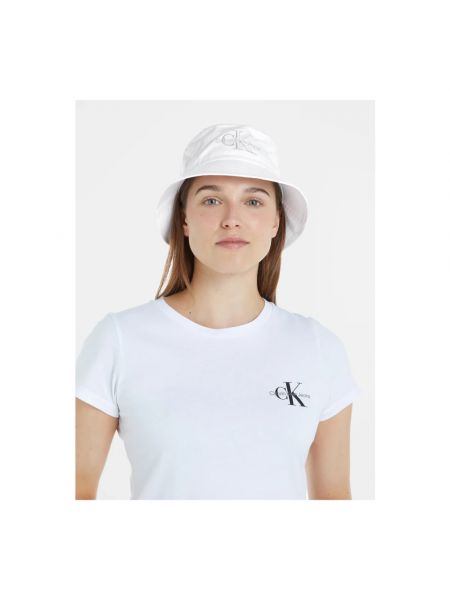 Sombrero con bordado de algodón Calvin Klein Jeans