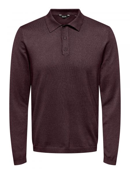 Pullover Only & Sons bourgogne