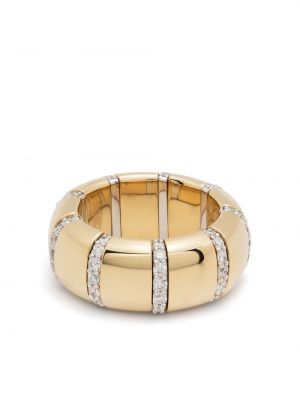Roberto Demeglio 18kt yellow gold Pura diamond band ring - Or