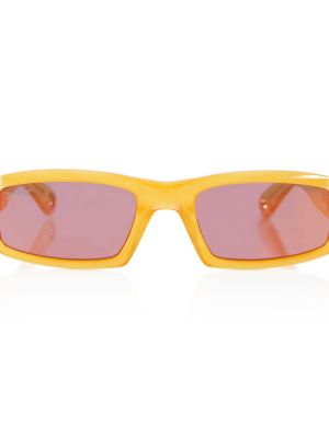 Ochelari de soare Jacquemus portocaliu