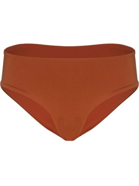 Plissert bikini Form And Fold brun