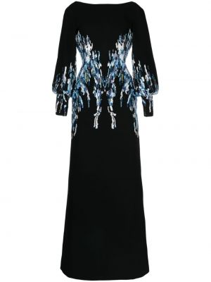 Dlouhé šaty Saiid Kobeisy čierna