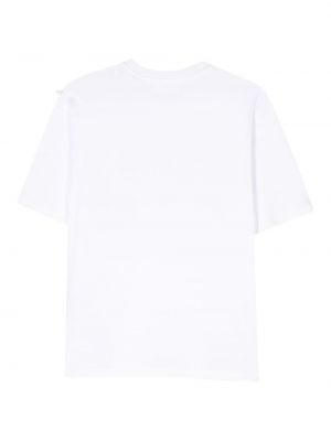 Koszulka bawełniana Sportmax biała