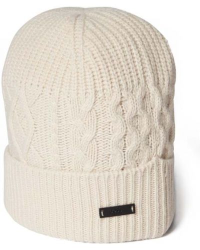 Czapka beanie ze ściegiem warkoczowym Boss