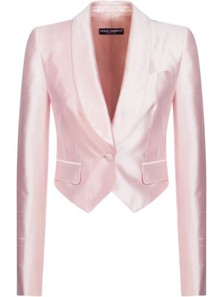 Blazer ajustado Dolce & Gabbana rosa