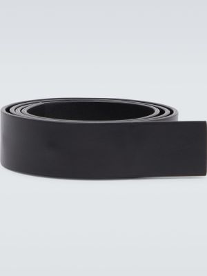 Cinturón de cuero Jacquemus negro