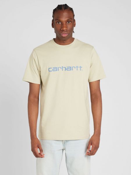Тениска Carhartt Wip светлосиньо