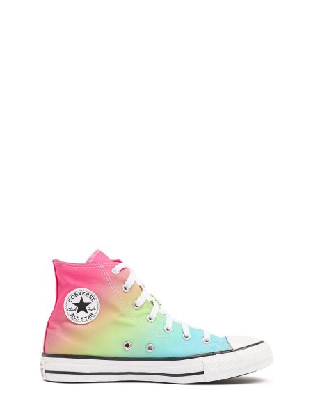 Blonder snøring canvas sneakers for jenter Converse