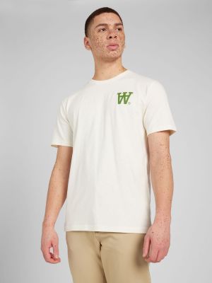 Тениска Wood Wood бяло