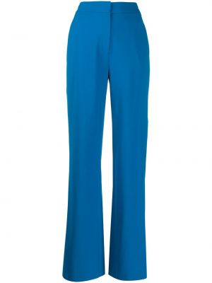 Pantalones de cintura alta bootcut Dvf Diane Von Furstenberg azul