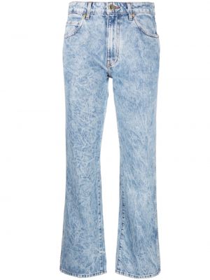 Jeans bootcut large Khaite bleu