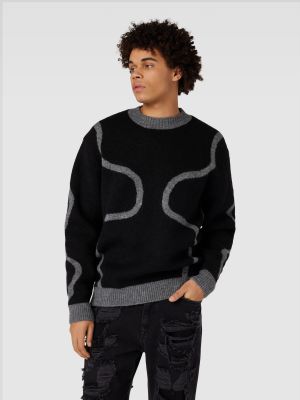 Dzianinowy sweter Multiply Apparel czarny