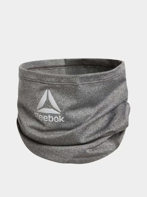 Серый меланжевый шарф Reebok