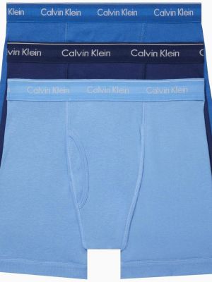 Хлопковые боксеры Calvin Klein Underwear синие