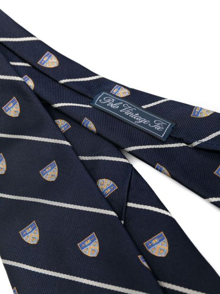 Hedvábná kravata Polo Ralph Lauren modrá