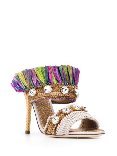 Sandalias de cristal Dolce & Gabbana