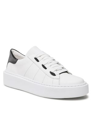Sneakersy Badura białe