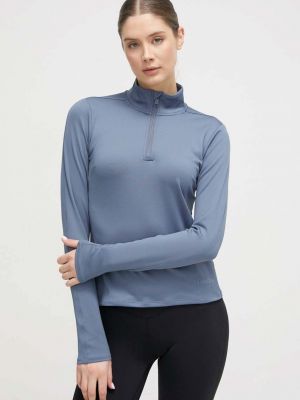 Блуза с дълъг ръкав Calvin Klein Performance синьо