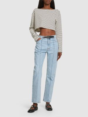 Jeans skinny slim fit di cotone Jw Anderson