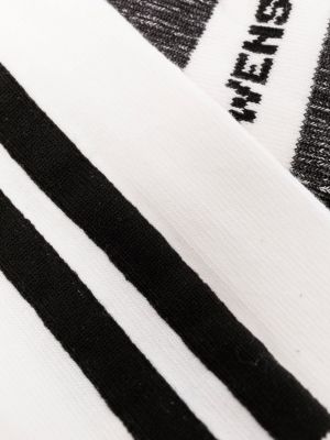Chaussettes à imprimé Rick Owens blanc