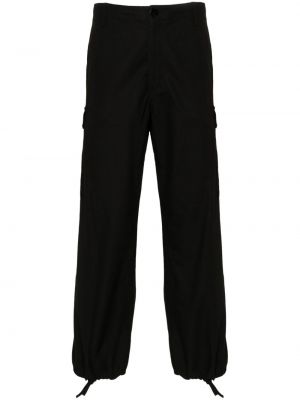 Bavlnené cargo nohavice Kenzo čierna