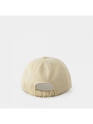 Gorra de algodón Patou beige