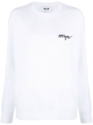 Sweatshirt Msgm vit