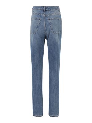 Straight leg jeans Topshop Tall blu