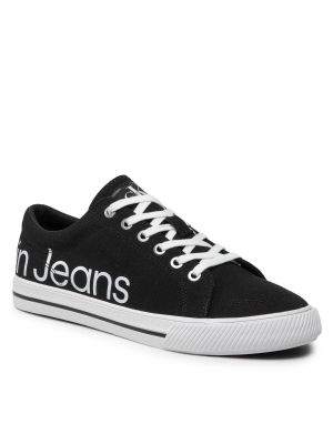 Teniși Calvin Klein Jeans negru