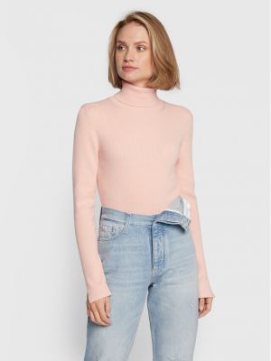 Kampsun Calvin Klein Jeans roosa