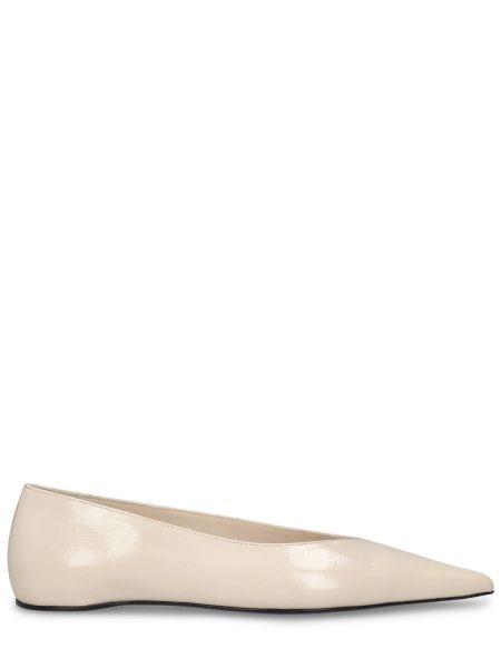Асиметрични ниски обувки Toteme бяло