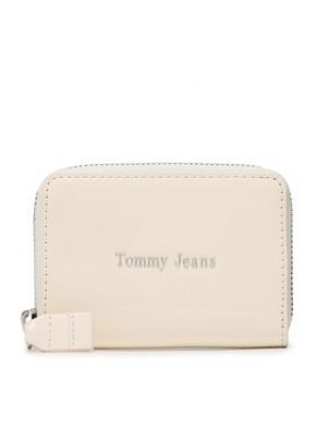 Portfel Tommy Jeans beżowy