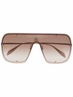 Oversized sluneční brýle s přechodem barev Alexander Mcqueen Eyewear