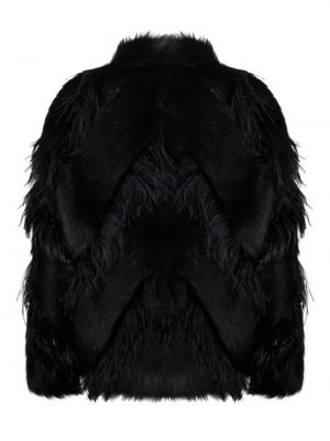 Jacke mit federn Ralph Lauren Collection schwarz