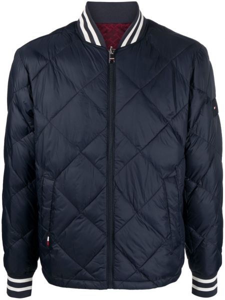 Gesteppte bomberjacke Tommy Hilfiger blau