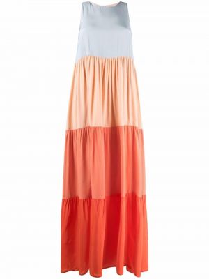Maxi šaty Essentiel Antwerp, oranžová
