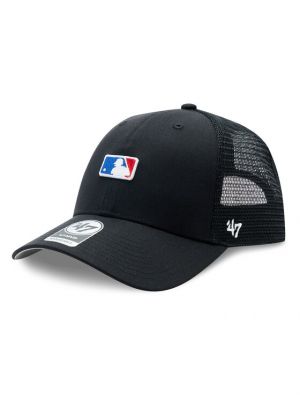 Tinklinis tinklinis kepurė su snapeliu 47 Brand juoda