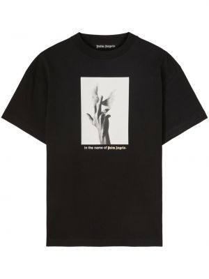 T-shirt con stampa Palm Angels