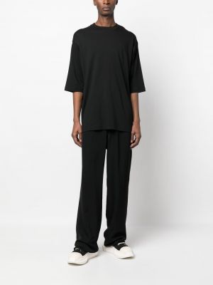 T-shirt en coton oversize Thom Krom noir